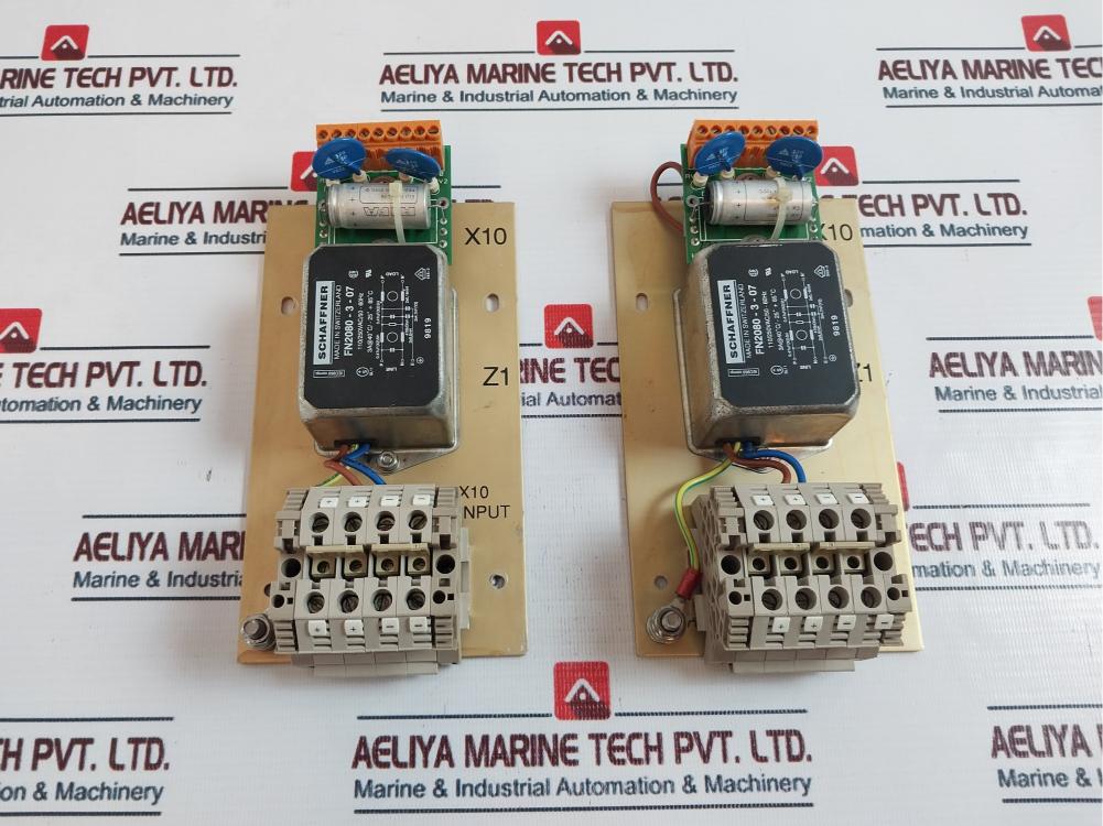 Schaffner Fn2080-3-07 PCB Card 110/250vac/50-60hz