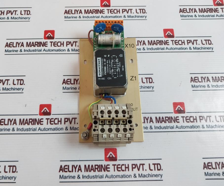 Schaffner Fn2080-3-07 PCB Card 110/250vac/50-60hz