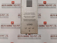 Schaffner Fn 258-30-07 Power Line Filter 480Vac/ 50-60Hz