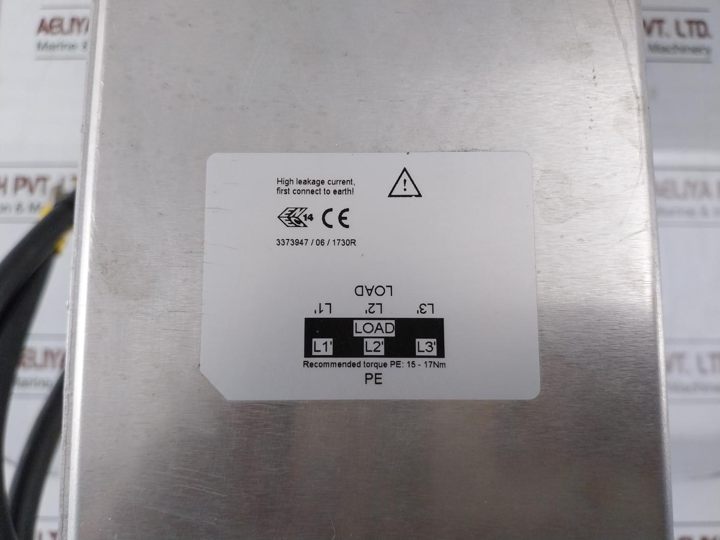 Schaffner Fn258L-250-07 Emc/Rfi Filter Stb 95 600V 230A