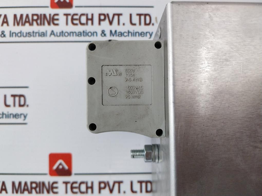 Schaffner Fn258L-75-34 Power Line Filter Stb 25, 600V