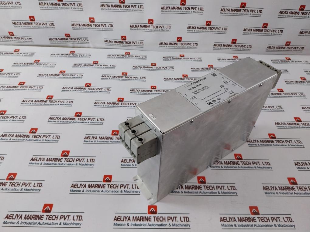 Schaffner Fn258L-75-34 Power Line Filter Stb 25, 600V