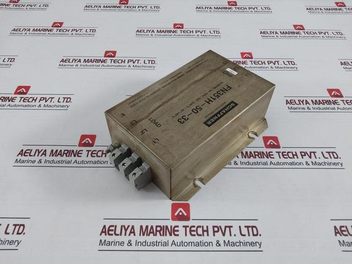 Schaffner Fn351H-50-33 Electro-magnetic Interference Filter 300V 65A