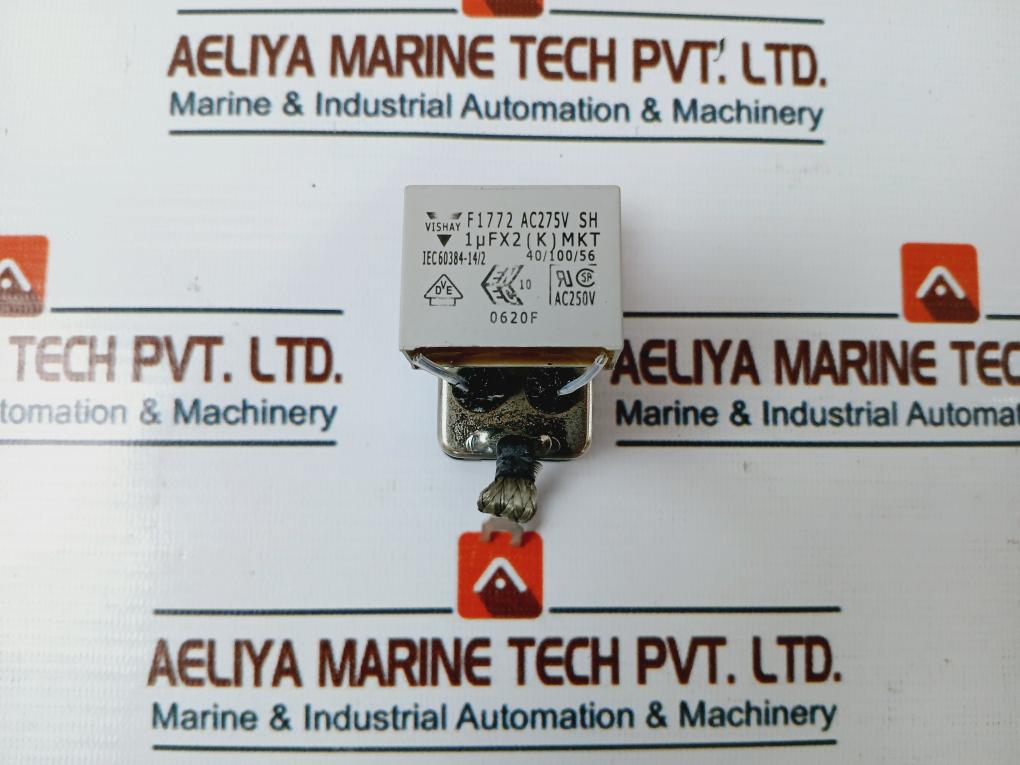 Schaffner Fn 372-4/22 Ac Power Entry Module With F1772 Ac275V Sh Capacitor