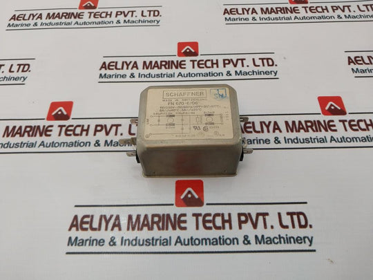 Schaffner Fn 670-6/06 Power Line Filter 8851