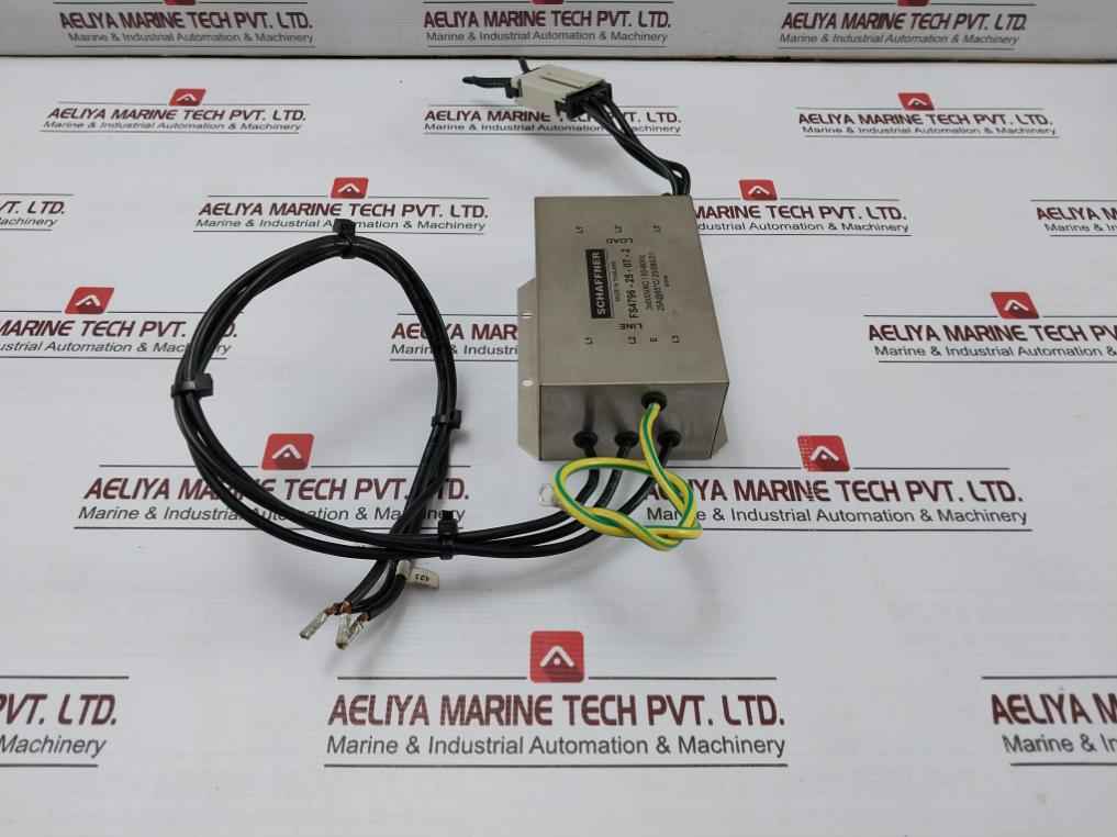Schaffner Fs4796-25-07-2 Line Filter 3X600Vac 50-60Hz