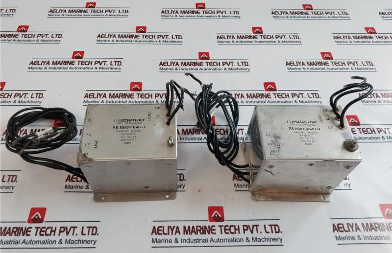 Schaffner Fs 8087-16-07-1 In-line Filter 16A 50/60Hz