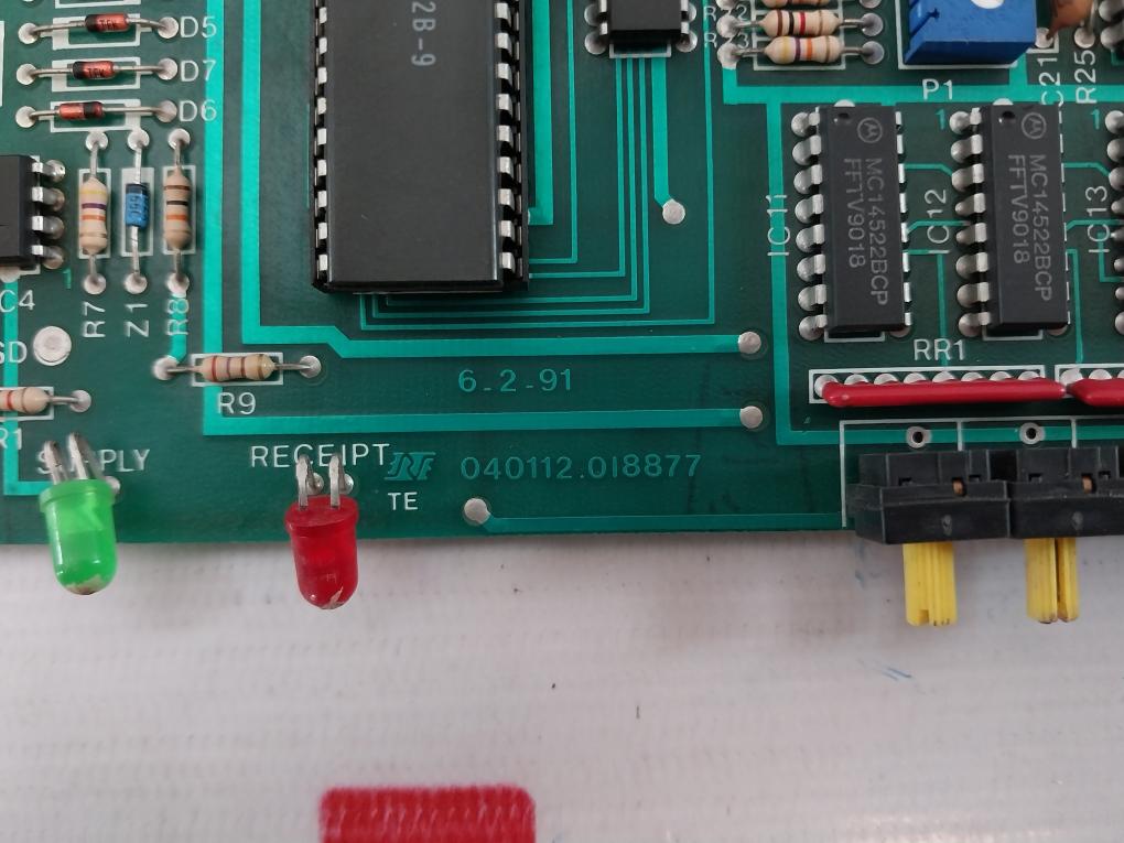 Schaffner Tes 265 Printed Circuit Board Pcb Module 110V 50-60Hz 18V 0.39A