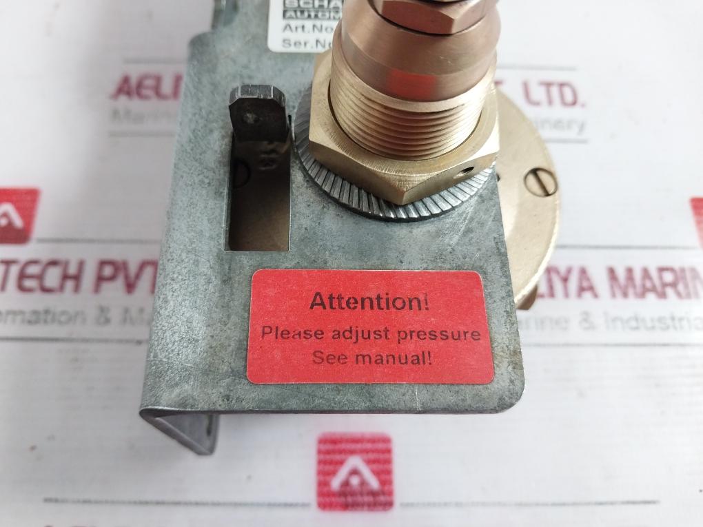 Schaller Automation 10001 Pressure Regulating Unit 0 - 0.8 Bar