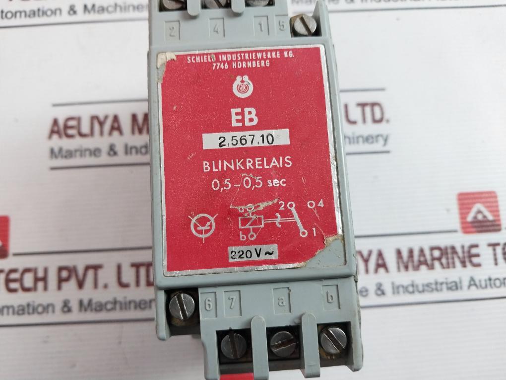 Schiele 0,5-0,5 Sec Flashing Relay 220V