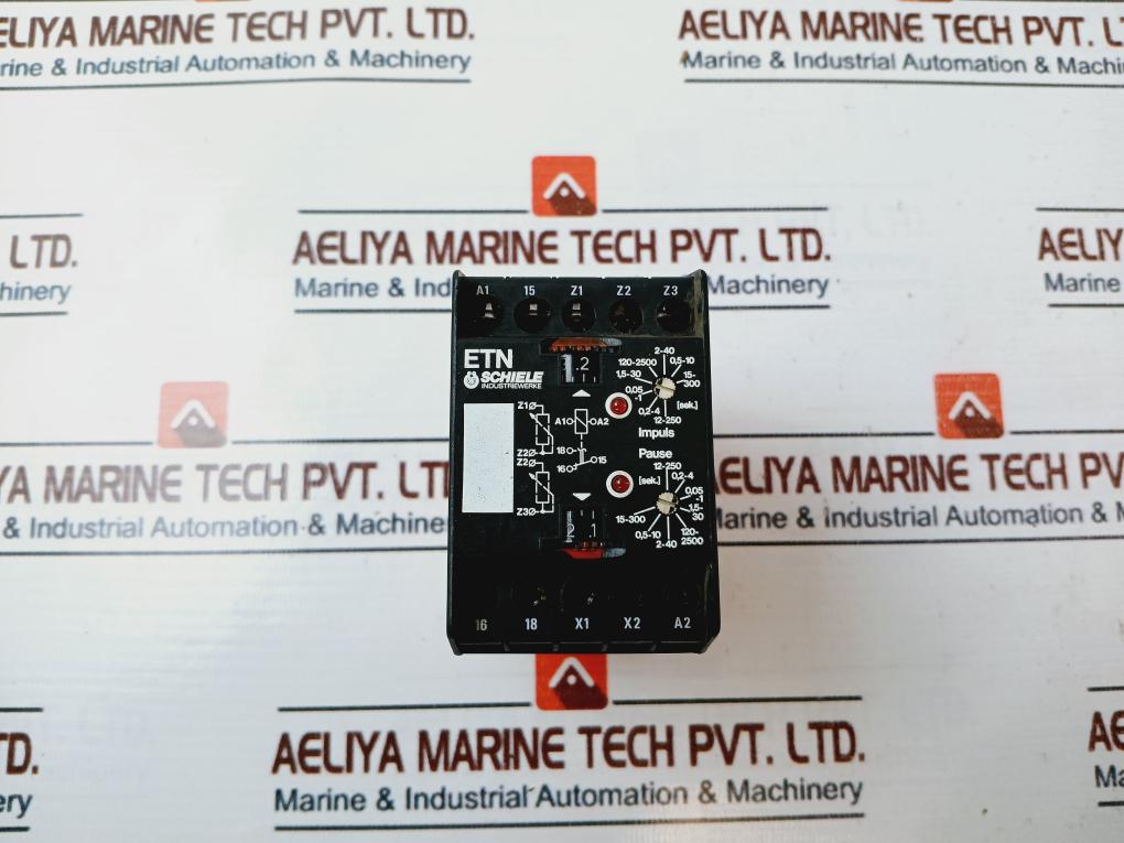 Schiele 2.409.200.00 Timer Relay 0,05-2500s