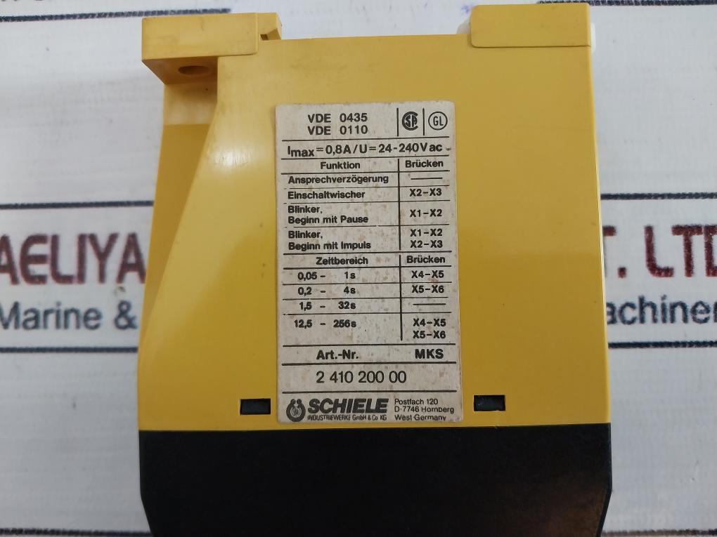 Schiele 2 410 200 00 Multifunctional Relay