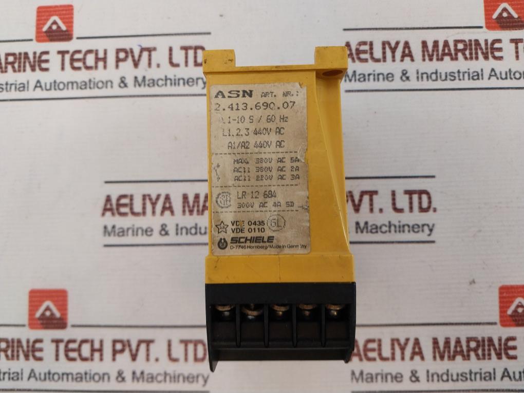 Schiele Asn Monitoring Relay 0.1-10S/ 60Hz 440Vac