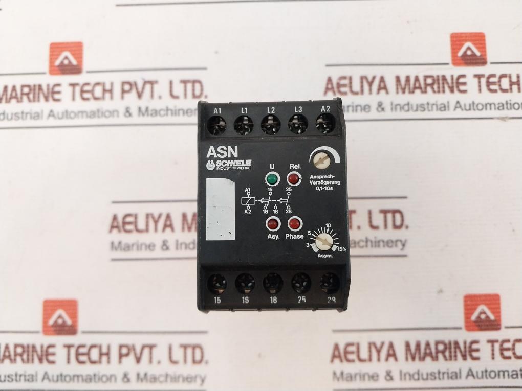 Schiele Asn Monitoring Relay 0.1-10S/ 60Hz 440Vac