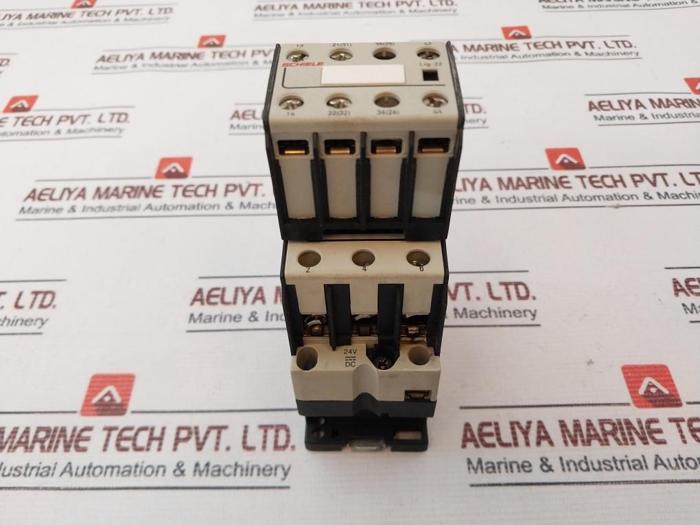 Schiele Lig-22 Dl915K/22 Relay Auxiliary Contactor 54A 660V