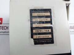 Schiele Smn 10 Safety Relay Module 110-220V 250V / 4A
