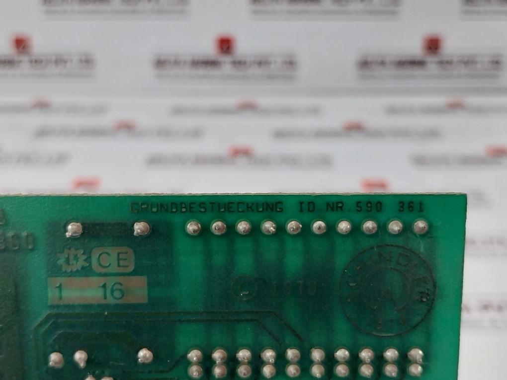 Schindler Ana 1632.Nb Printed Circuit Board 590 361