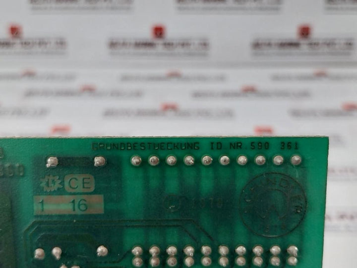 Schindler Ana 1632.Nb Printed Circuit Board 590 361