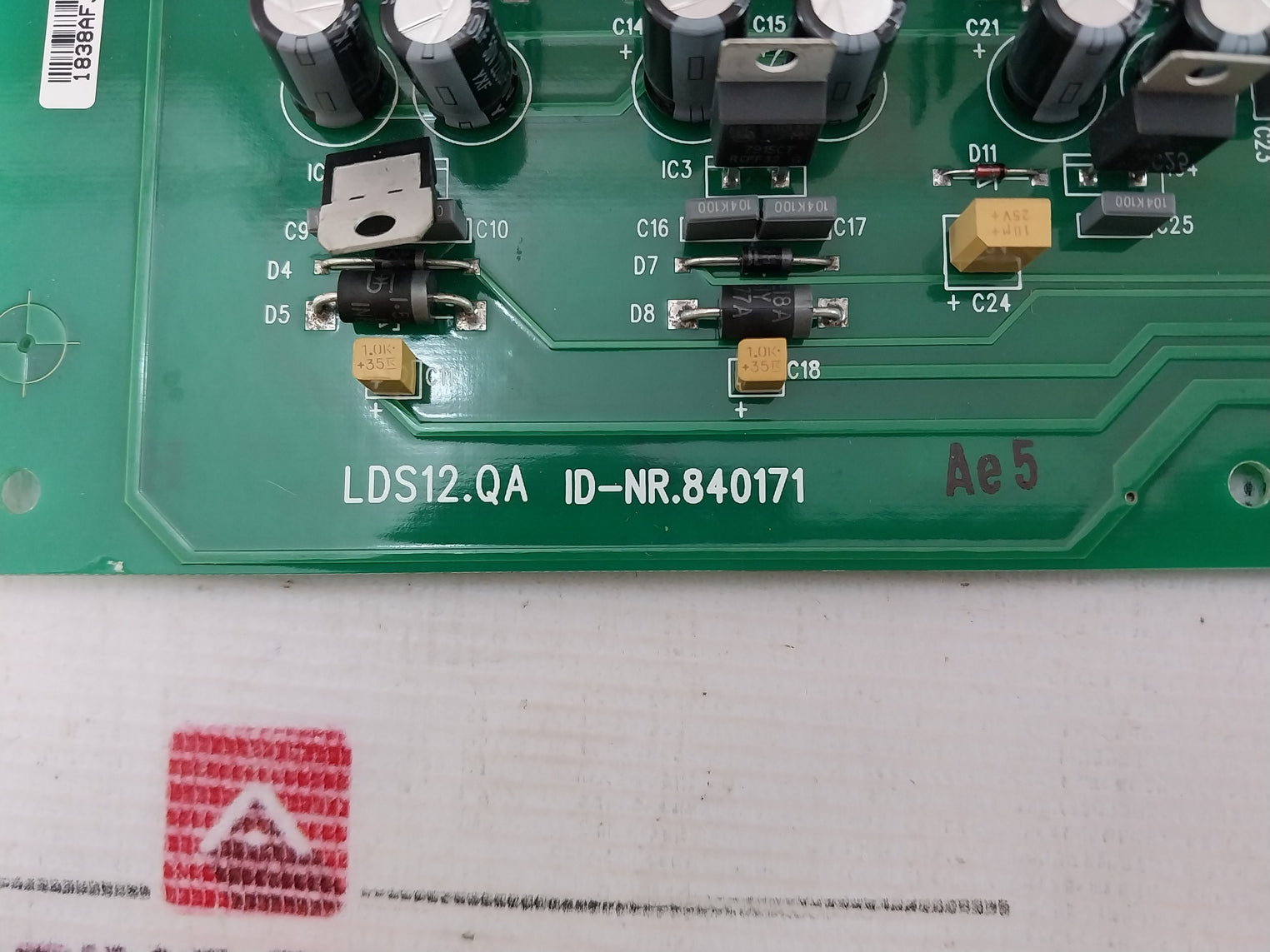 Schindler Lds12.Qa Printed Circuit Board