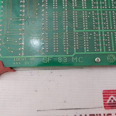 Schindler Sf 83 Mc Printed Circuit Board 444 247