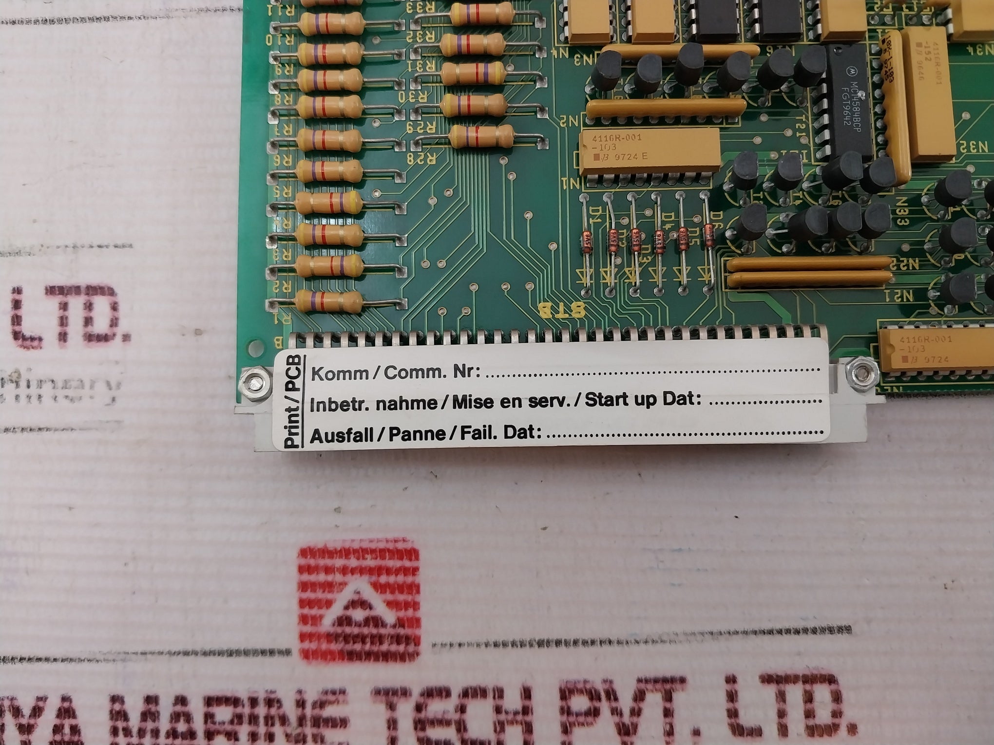 Schindler Sf 83 Mc Printed Circuit Board 444 247