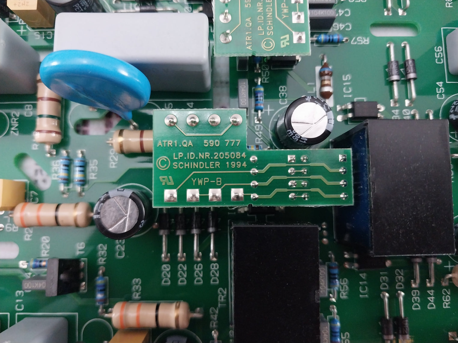 Schindler Tas12.Qa Circuit Board 94V