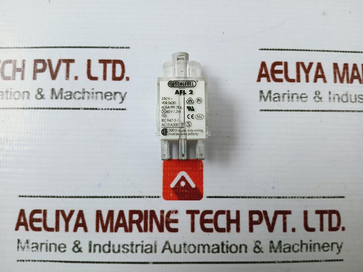 Schlegel Afl2 Contact Block 250v~ Vde 0630 Ac15 A300
