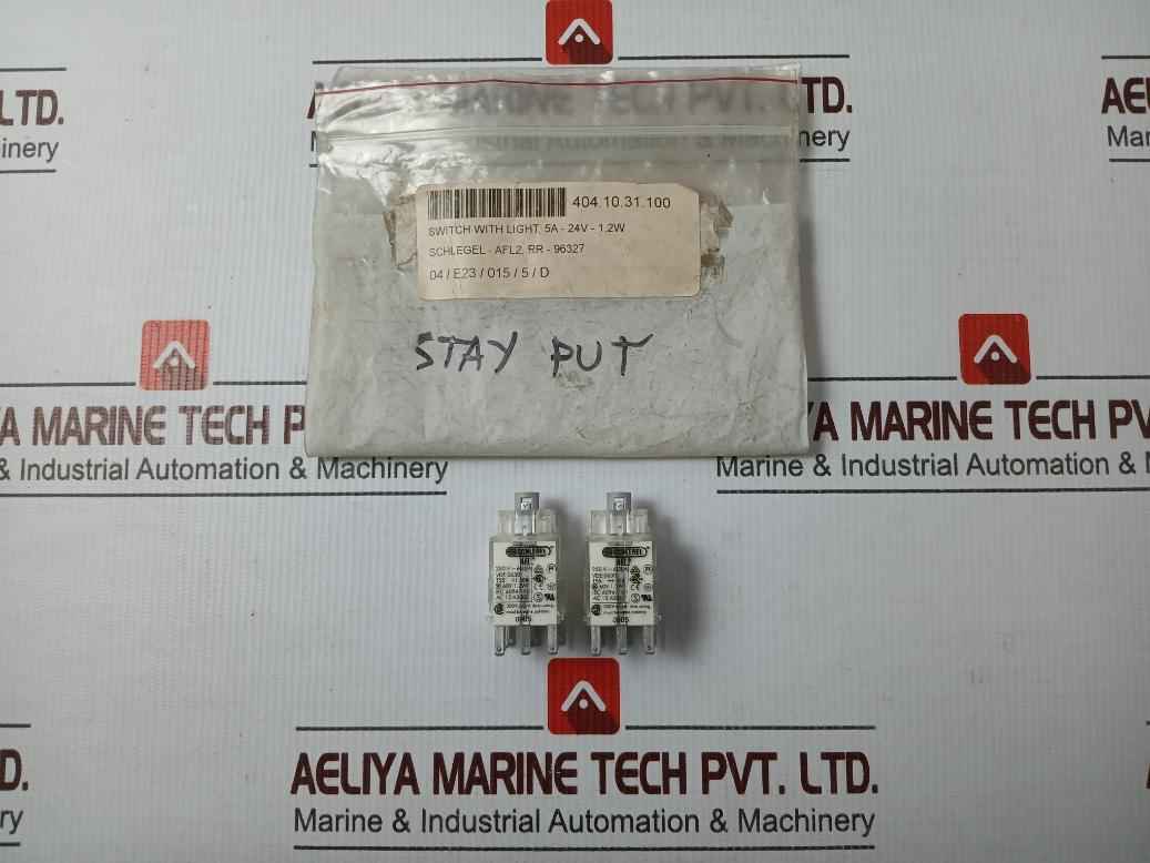 Schlegel Afl2 Contact Block 300V Ac Rr-96327 T55 5A