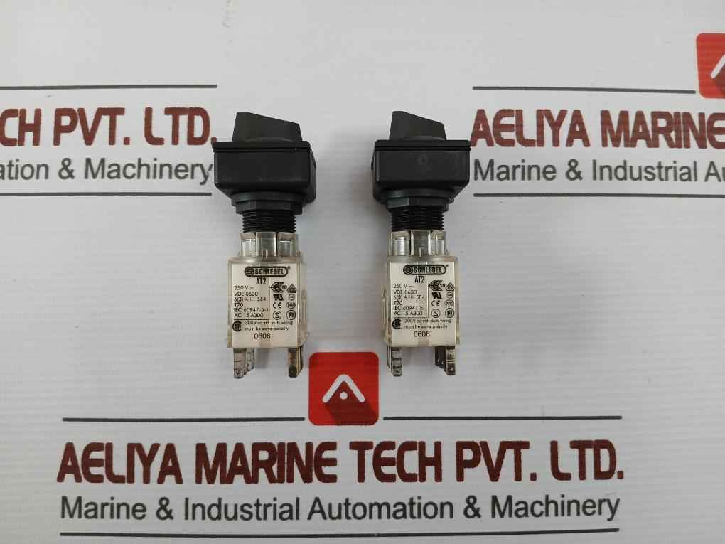 Schlegel At2 Head Push Button Switch 250V 6(3)A