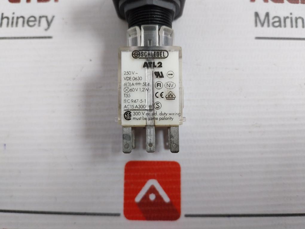 Schlegel Atl2 Push Button Switch 250Vac