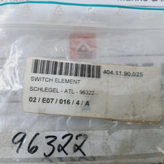 Schlegel Atl Switch Element 250V Ac 15 A300