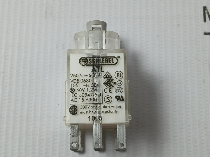 Schlegel Atl Switch Terminal Contact Module 300V Ac Rr-96322