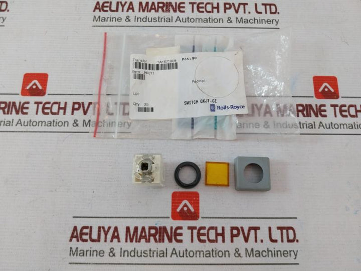 Schlegel Qxjt-ge Switch W/Light Atl 250V 6A 300Vac Vde Iec 60947-5-1