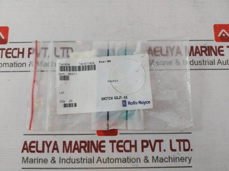 Schlegel Qxjt-ge Switch W/Light Atl 250V 6A 300Vac Vde Iec 60947-5-1