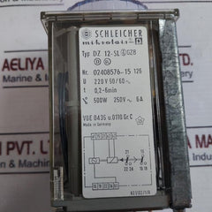 Schleicher Dz 12-sl Time Relay 0-6 Min