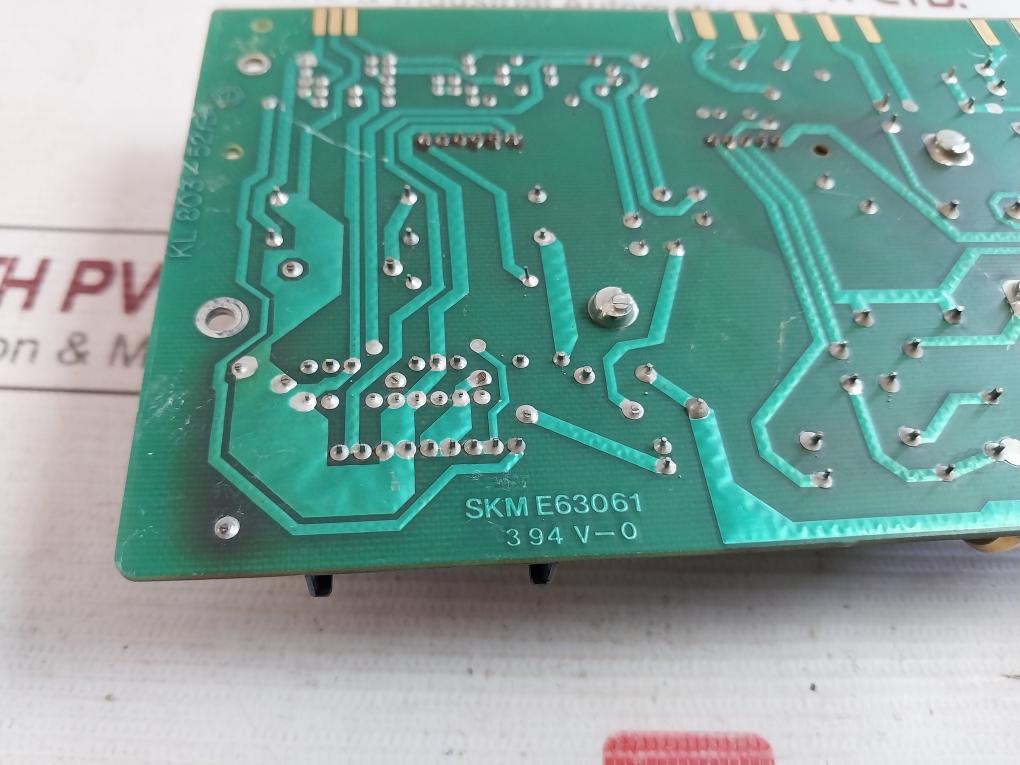 Schleicher Kl 803-52/B Printed Circuit Board Skm E63061
