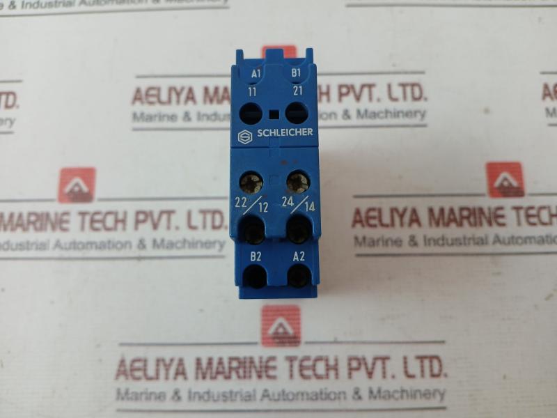 Schleicher Ks12 Time Delay Relay 15409371-347 100 24V Ks0166/1 230V 5A