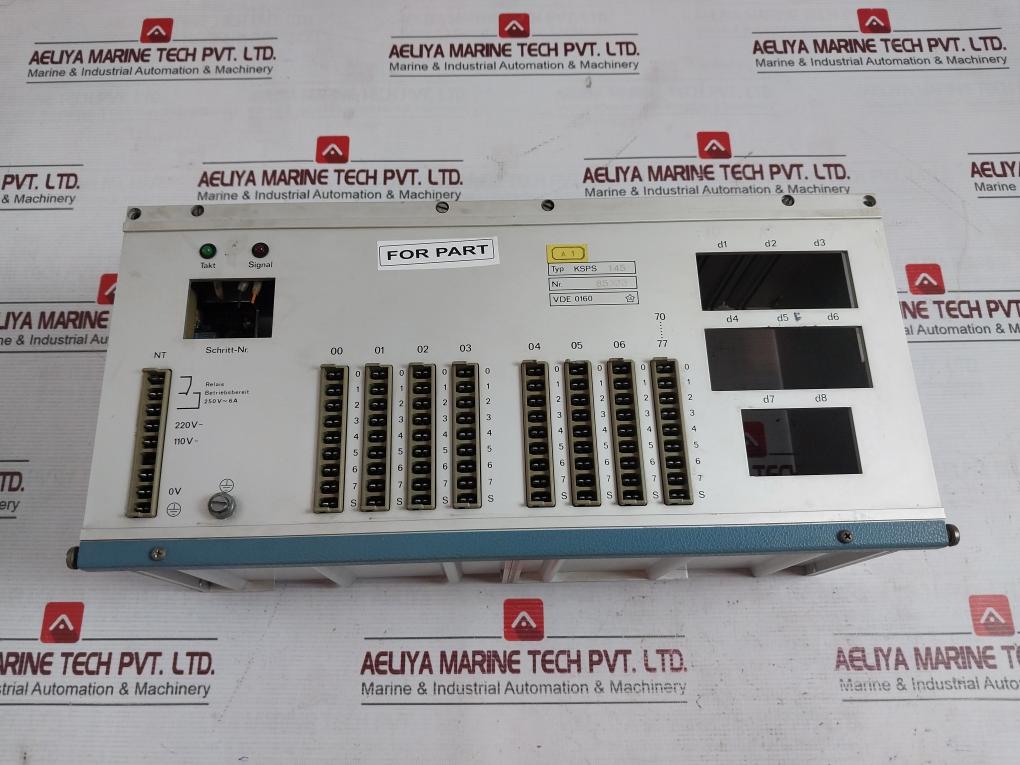 Schleicher Ksps 145 Plc Card Rack Base Unit Nt015-230 Ac230V 94V-0