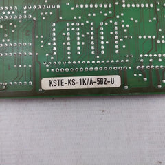 Schleicher Kste-ks-1K/A-502-u Printed Circuit Board Card 94V-0 5B