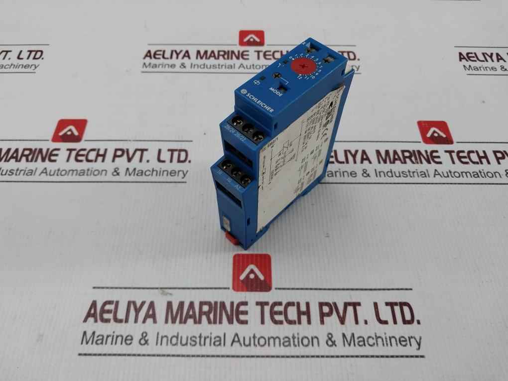 Schleicher Kzl 72(a) Time Relay 230v Ac Mode A 50-60hz