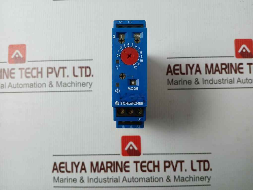 Schleicher Kzl 91 (B) Time Delay Relay Ac/Dc 24V-230V 50-60Hz
