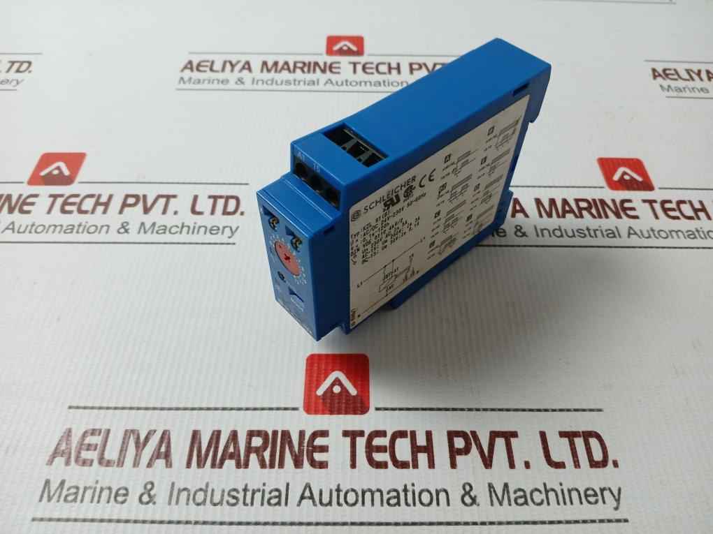 Schleicher Kzl 91 (B) Time Delay Relay Ac/Dc 24V-230V 50-60Hz