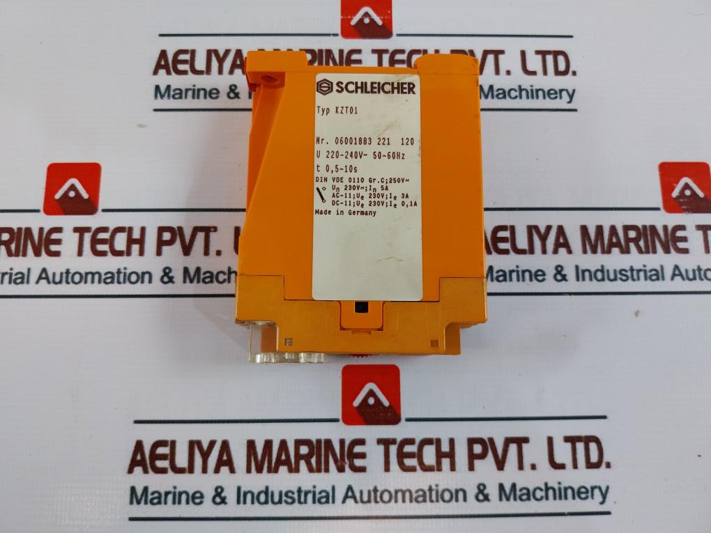 Schleicher Kzt01 Time Relay 220-240V~ 0,5-10S 50-60Hz
