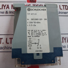 Schleicher Kzt110 Time Delay Relay 0.5-10S 230V~ 50-60 Hz