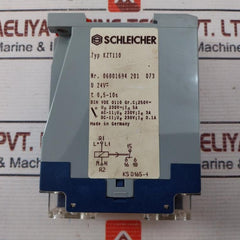 Schleicher Kzt 110 Time Relay 0.5-10S