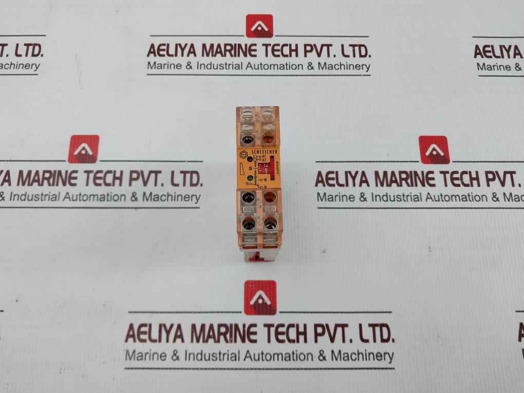Schleicher Kzt 11 Industrial Time Relay 220v 50/60hz 1.5–30s 6a