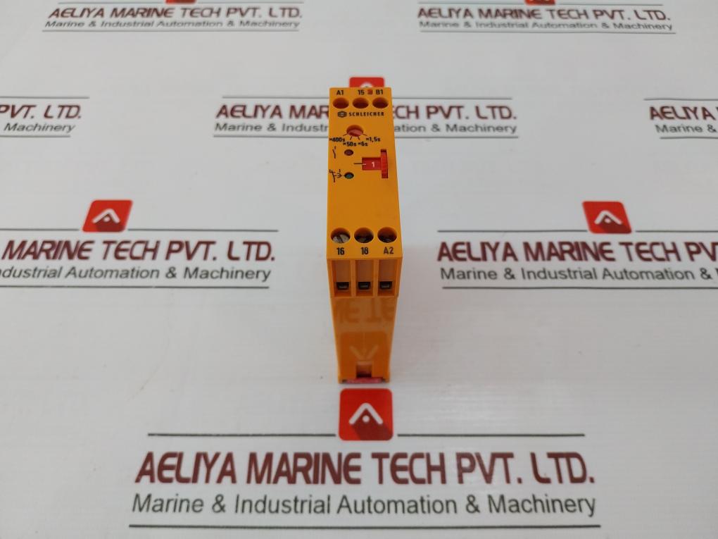 Schleicher Kzt 710 K Time Relay 24V 50-60Hz 500W 250V 6A Ks0194/2