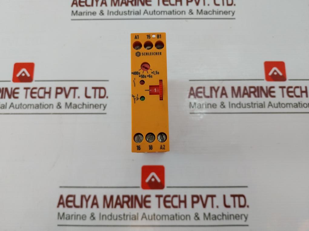 Schleicher Kzt 710 K Time Relay 24V 50-60Hz 500W 250V 6A Ks0194/2