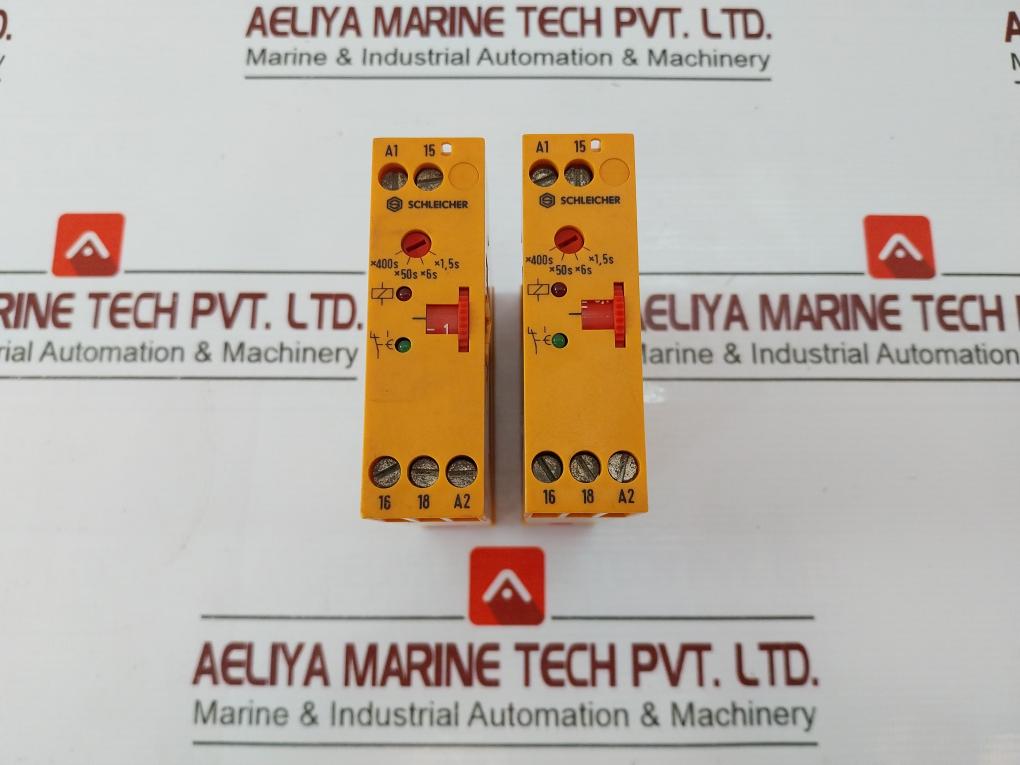 Schleicher Kzt 71 K Time Delay Relay 06000772-368 040 24V 50-60Hz Ks0080/2