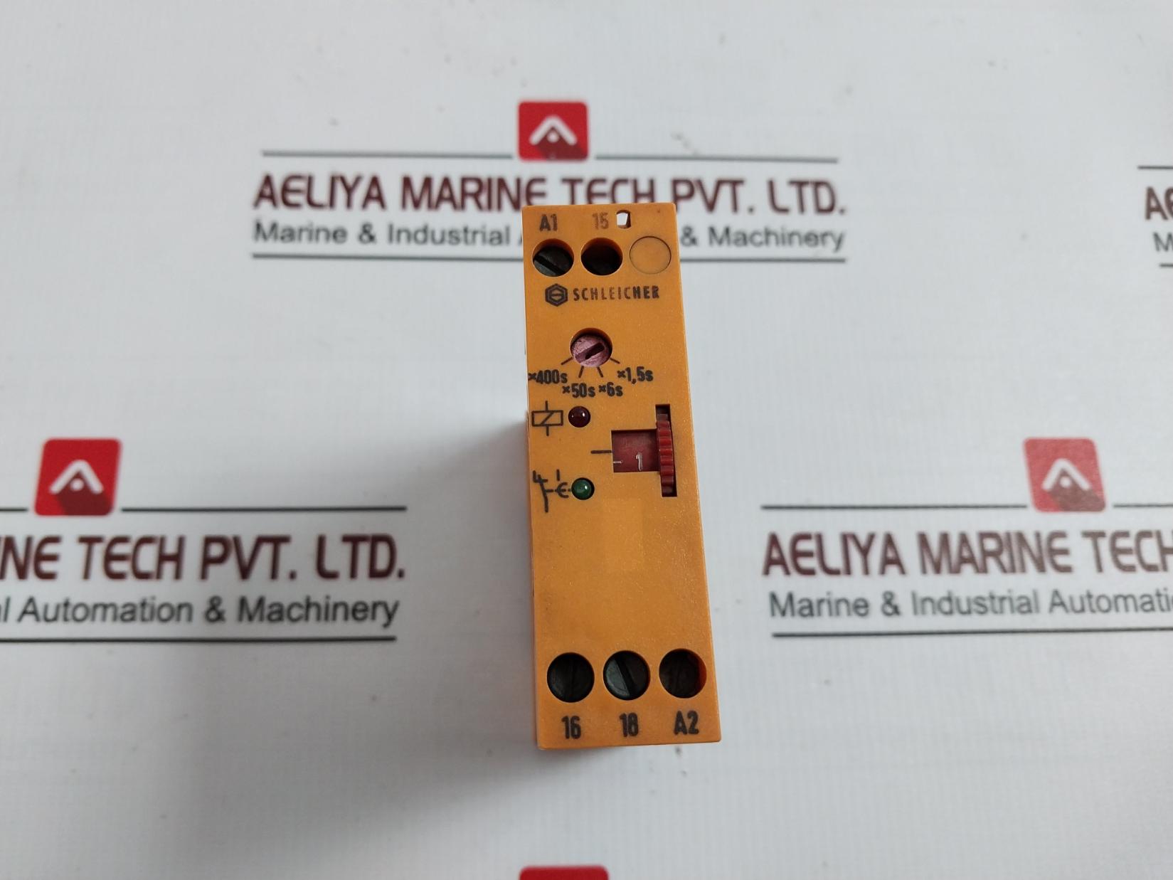 Schleicher Kzt 71K Time Delay Relay 24V-50-60Hz 500W 250V-6A